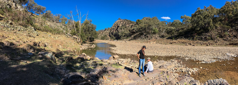 Exploring the Turon River for Gold yesterday (PICS) Img_5110