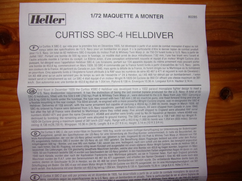 CURTISS SBC-4 HELLDIVER [HELLER - 1/72éme] 104_0141
