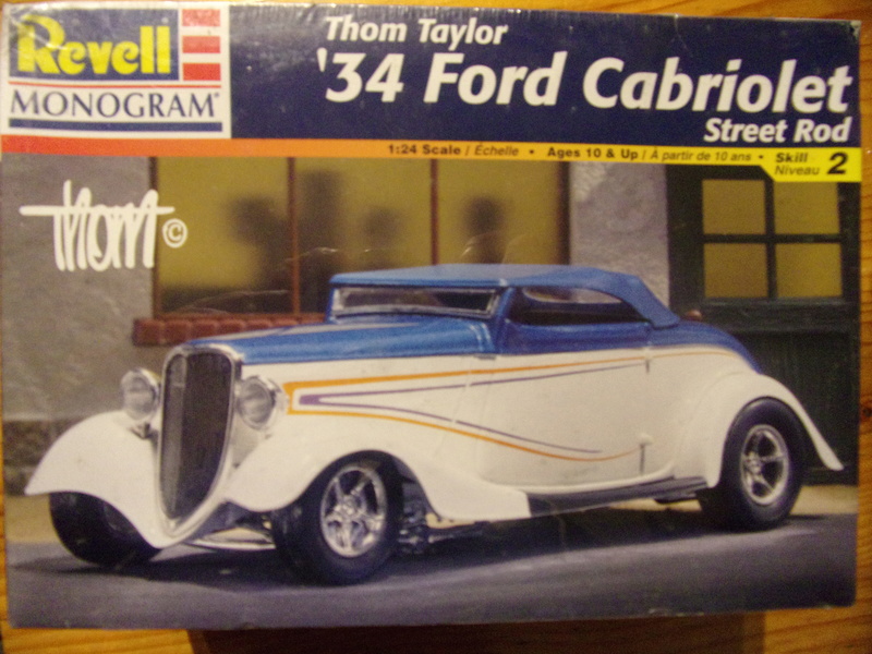 Ford '34 cabriolet street rod by Thom TAYLOR [Revell/Monogram - 1/24ème] 104_2510