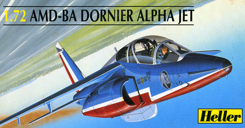 DASSAULT-BREGUET / DORNIER ALPHA JET 1/72ème Réf 257 Heller18