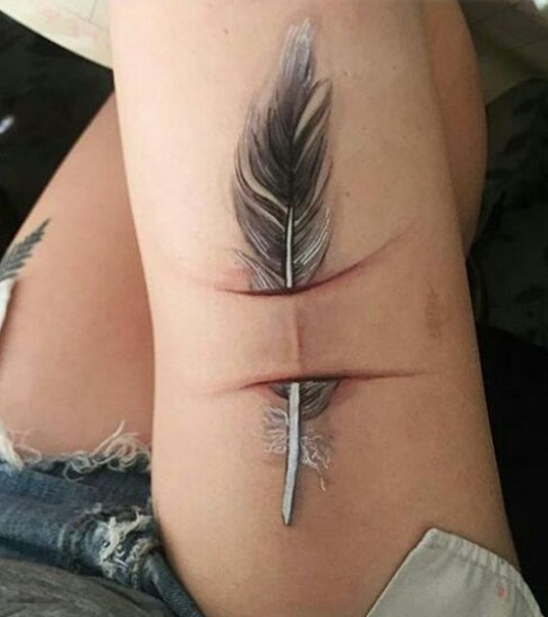 10 magnifiques tatouages pour dissimuler les cicatrices Sans1072