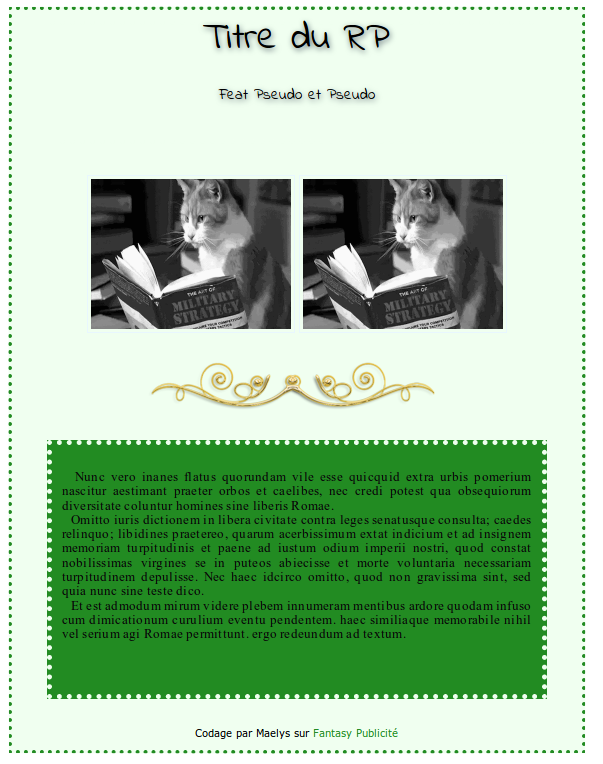 Fiche pour Textes/Rps dans les tons verts Fichet10