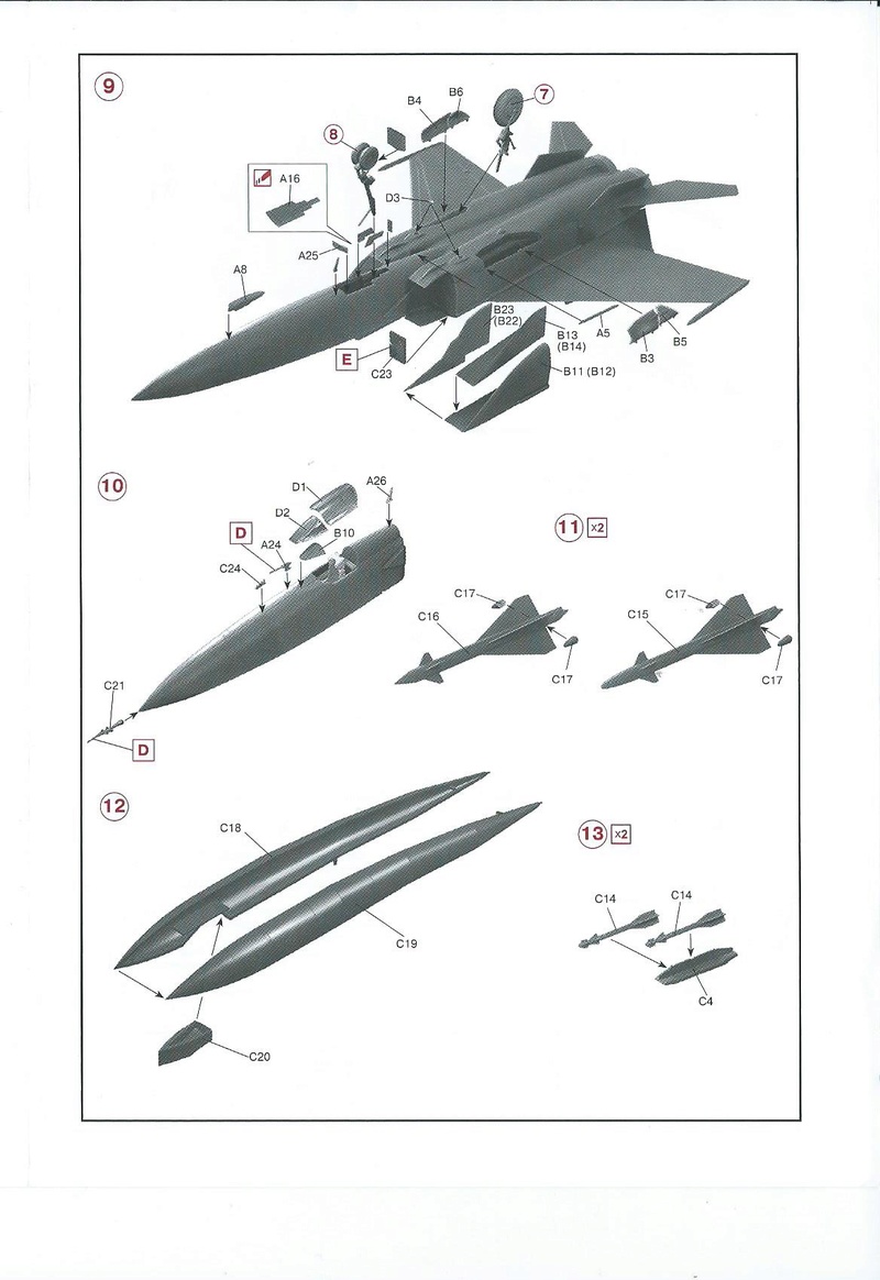 Montage MiG 25 ICM - Page 2 Icm_mi11