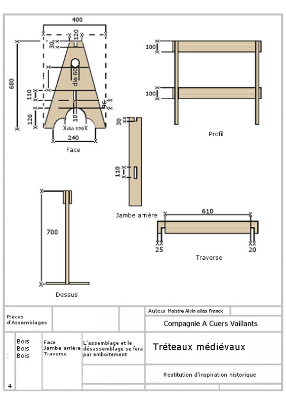 Fabrication  "urgente " (façon Corse) de TRETEAUX en bois - Page 3 97109010