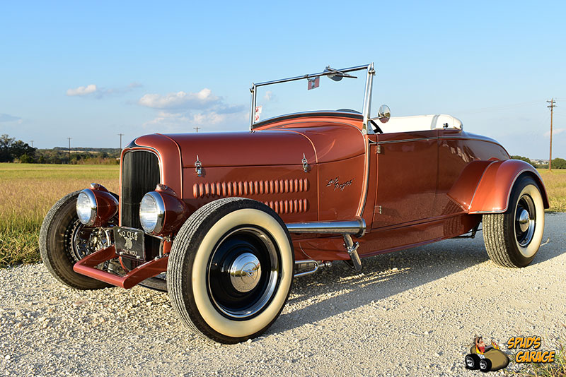 1929 Ford Model A Roadster "Lil Pages" 001e10