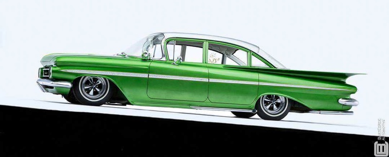 1959 Chevrolet Bel Air - Green Onions 2110