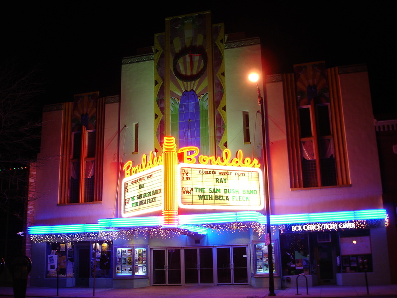 Vintage Boulder Theater - 1937 - architect Robert Boller -  Boulder -  Colorado - USA 4a40d510