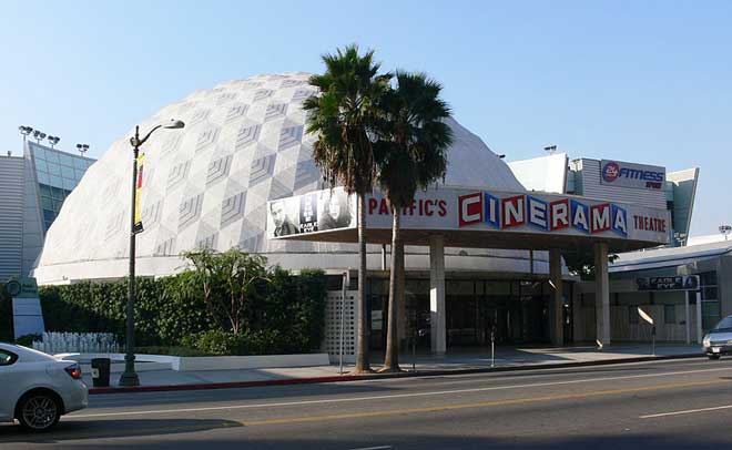 Pacific CINERAMA Theatre - 1963 - Hollywood - California - USA Cinera10