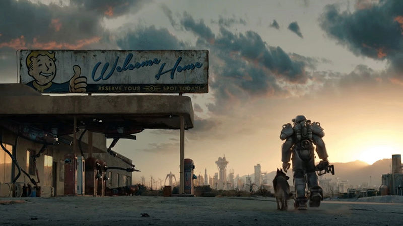 Fallout - Jeux Vidéos - Video game - dans un monde retro futuriste néo 1950 aprés une guerre nucléaire Fallou19