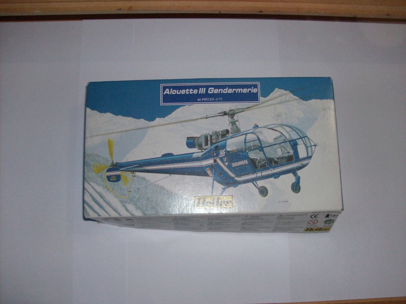 Alouette III Gendarmerie 1/72e avec kit en photodécoupe brengun (photos finales) Hpim3813