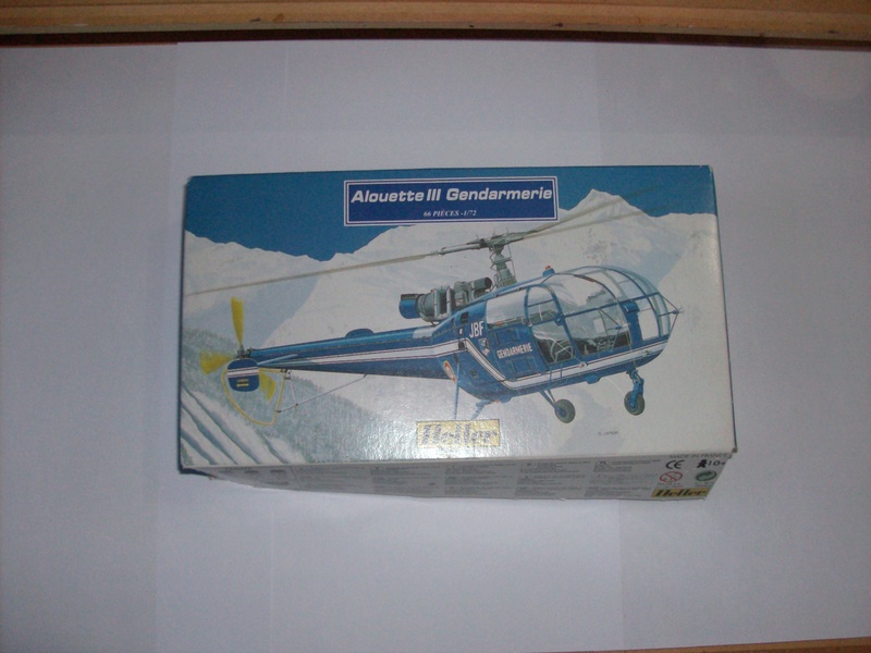 Alouette III Gendarmerie  1/72e avec kit en photodécoupe brengun (photos finales) Hpim3813