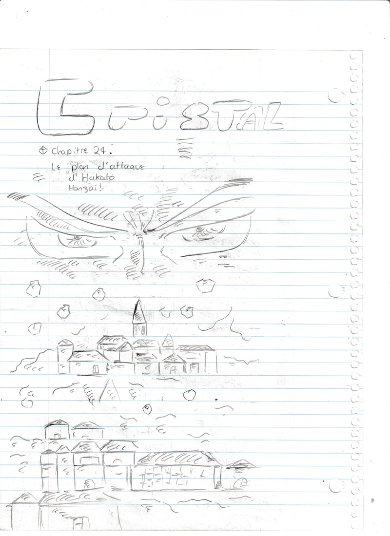 Cristal (Tome 4) chapitre 24 :Le plan d'attaque Hakato Hanzai! C24_p110