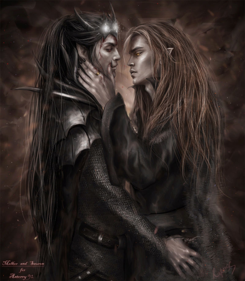 Melkor + Sauron = Morgoth   Melkor10