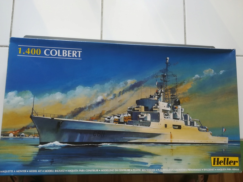 Le dernier croiseur - Croiseur Antiaérien Colbert C 611 - Heller 1/400 Img_1057