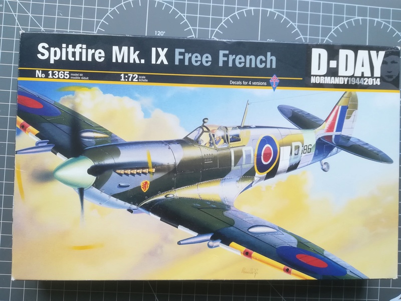 Un été en Normandie - Spitfire Mk. IXc Italeri - 1/72 Img_2821