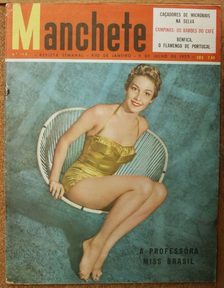 emilia correa lima, top 15 de miss universe 1955. Manche21