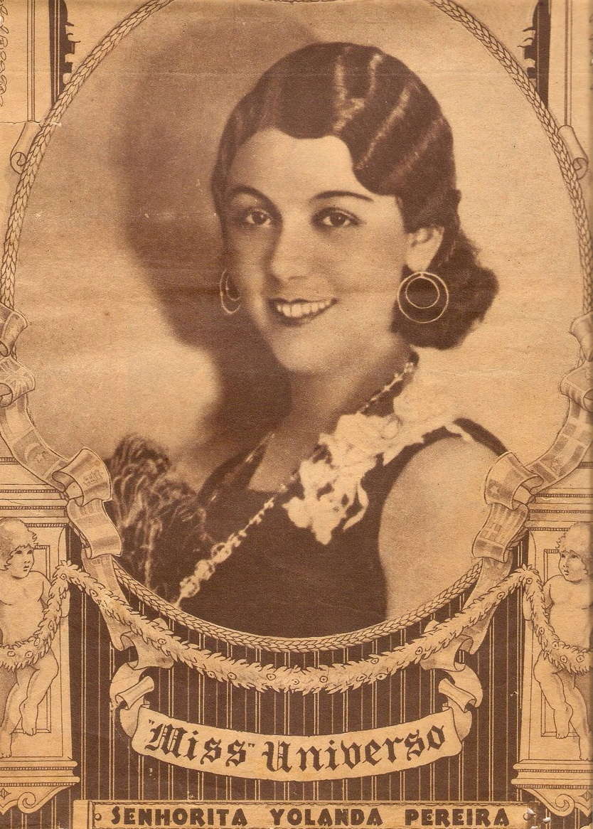 yolanda pereira, miss brasil 1930, ganhadora do international pageant of pulchritude - versao brasileira. (10/16/1910 - 09/04/2001). † Yoland11