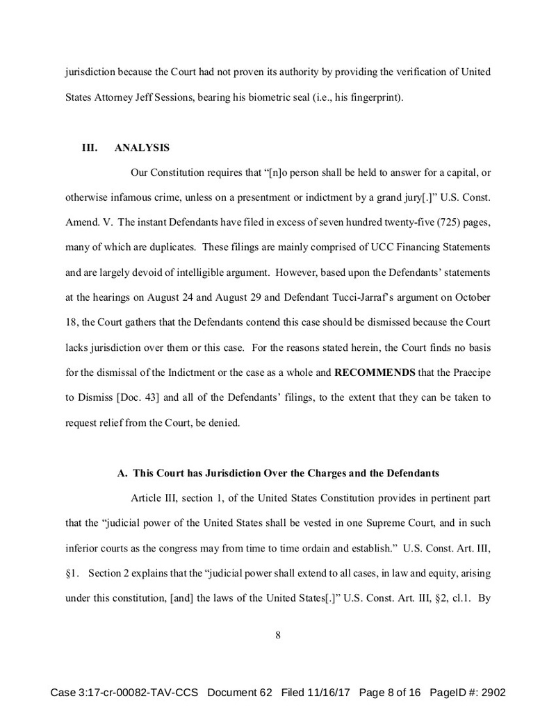 11/16/17 Heather/Randy Jurisdiction - Judge Shirley's Report & Conclusion Shirle17