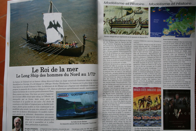  Parution du numéro 138 Bateau modèle article de JJ Le roi de la mer Img_1736