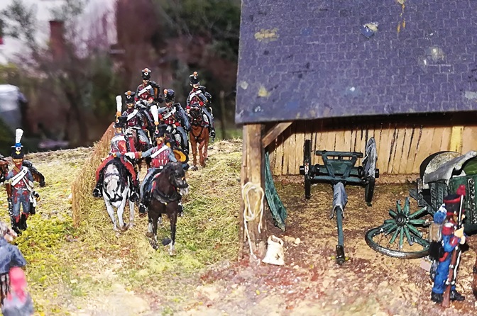 La cousine Chedin et le 3e Hussard ! H1211