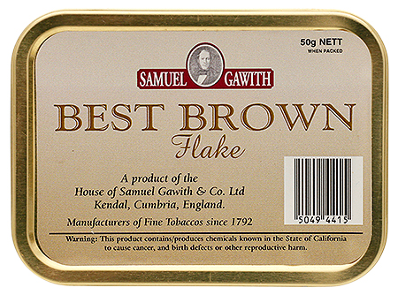   Samuel Gawith, Best Brown Flake [Straight Virginia ] 003-0511