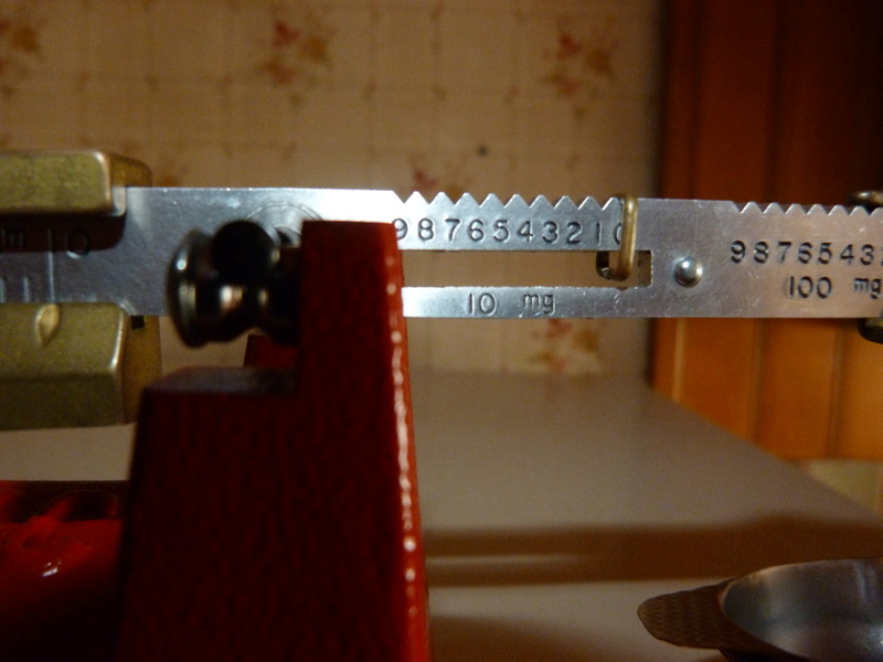 probleme avec balance hornady pacific g (en grammes ) 09410