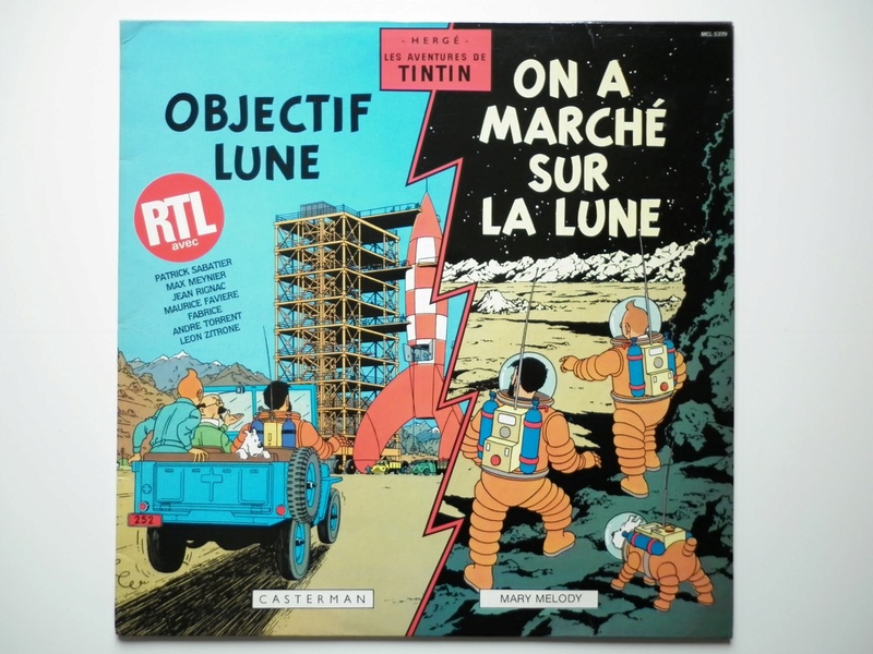 Vinyles des aventures de Tintin et Milou 11060610