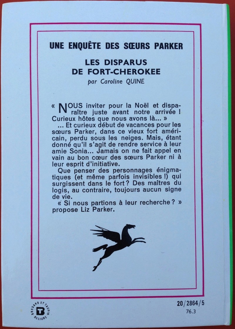 Les anciennes éditions de la série des Soeurs Parker. - Page 2 Img_7112