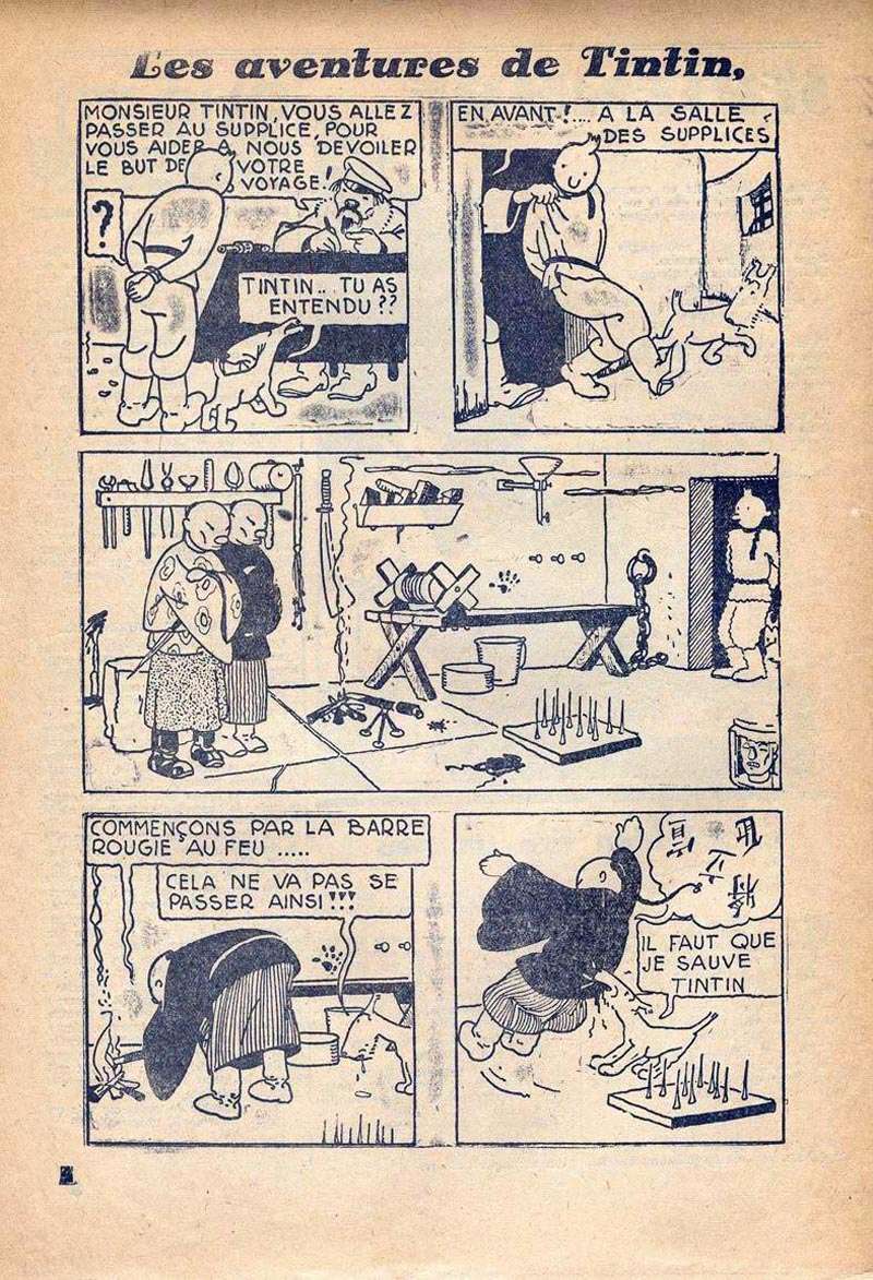 La grande histoire des aventures de Tintin. - Page 39 Page_411
