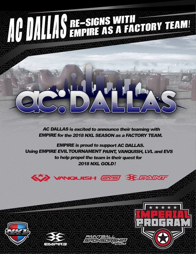AC Dallas signe avec Empire Imperial Program 2018 Acdall10