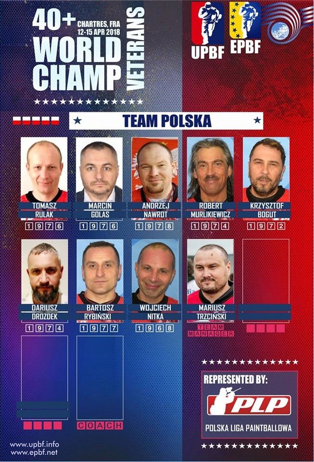 EPBF Nation Cup Vétérans 2018: Pologne Pologn10