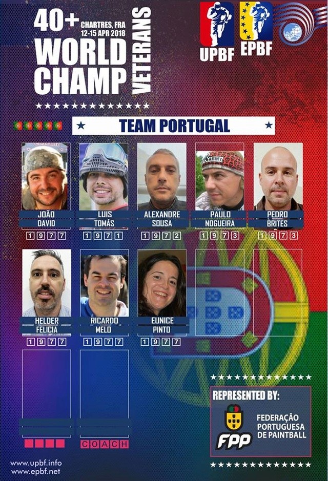 EPBF Nation Cup Vétérans 2018: Portugal Portug10