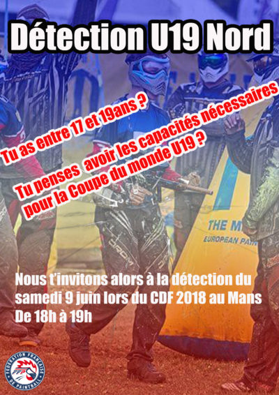 EPBF / FFP: Détection équipe de France U19 Tryout15
