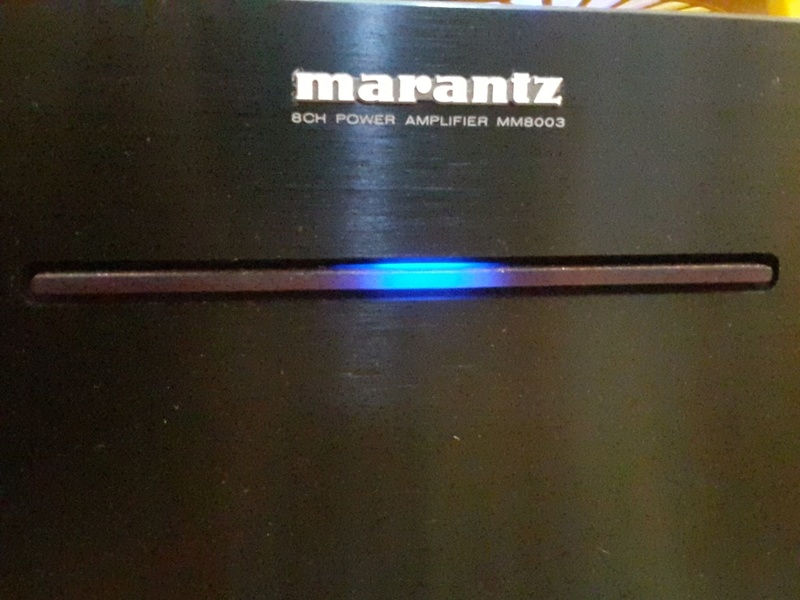 Marantz AV8801 AV Pre Amp/Processor & 8 Channel Power Amp (MM8003)-Used & In Good Condition 20170911