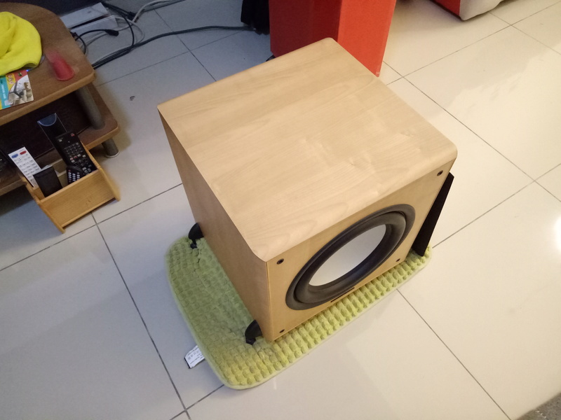 Mordaunt Short MS909W Subwoofer-Used & In New Condition-Made in England Model Img20127