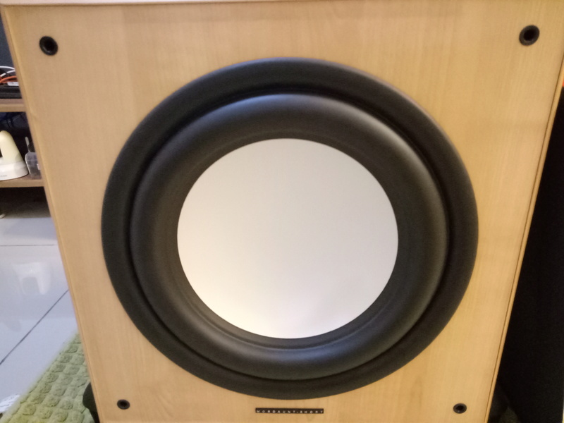 Mordaunt Short MS909W Subwoofer-Used & In New Condition-Made in England Model Img20130