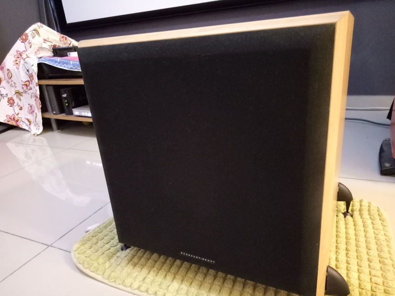 Mordaunt Short MS909W Subwoofer-Used & In New Condition-Made in England Model Img20132