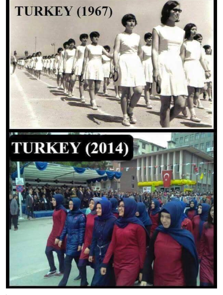 Redžep Tajip Erdogan izveo je na binu devojčicu u vojničkoj uniformi i upitao je da li želi da bude mučenik. Cbb40d10
