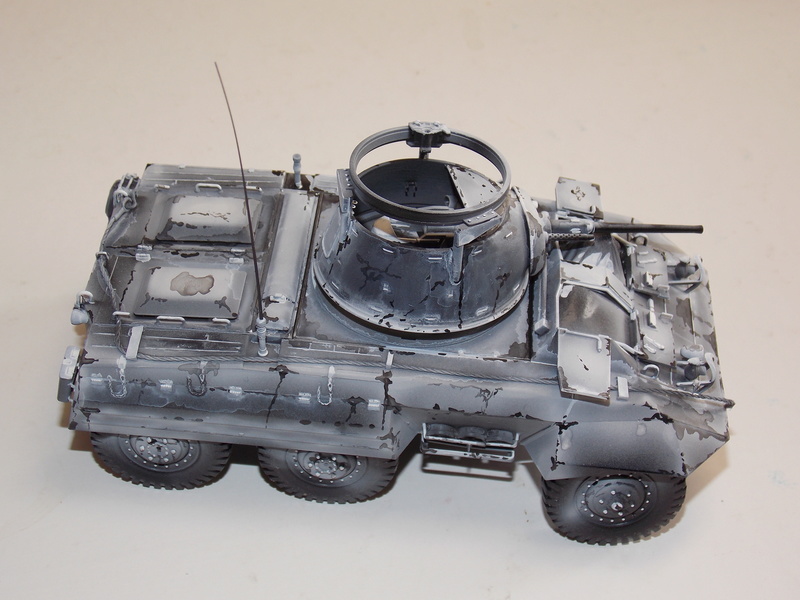 M8 Greyhound TAMIYA avec intérieur Verlinden et décor PATROSS 1/35 - Page 3 Dscn6432