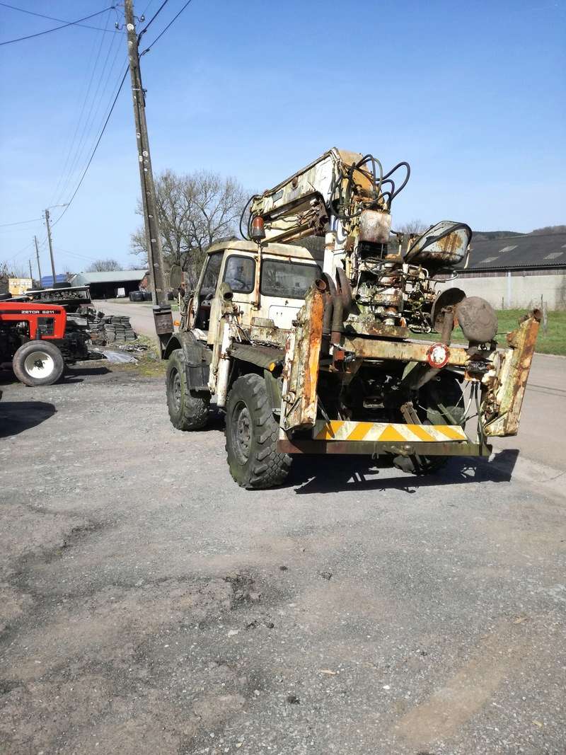 Unimog 406 Grue de Manutention Klaus Img_2112