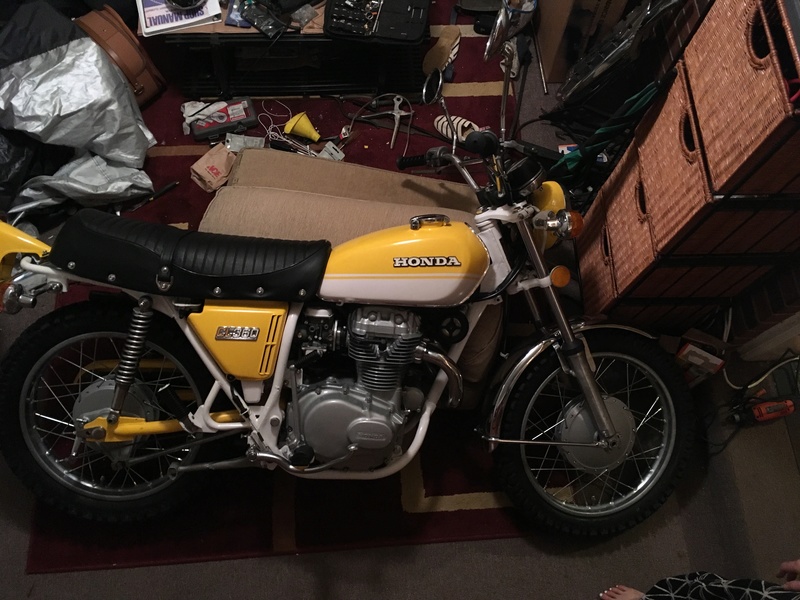 1974 CL360 Scrambler renaissance - Page 7 Img_0061