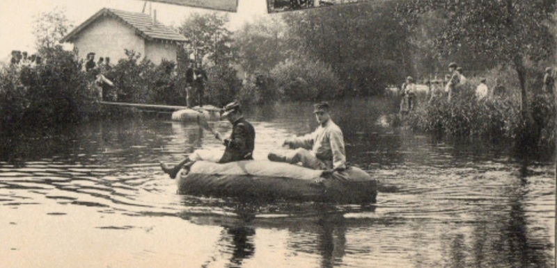 Le 17° B.C. à Rambervillers en 1909. 5410