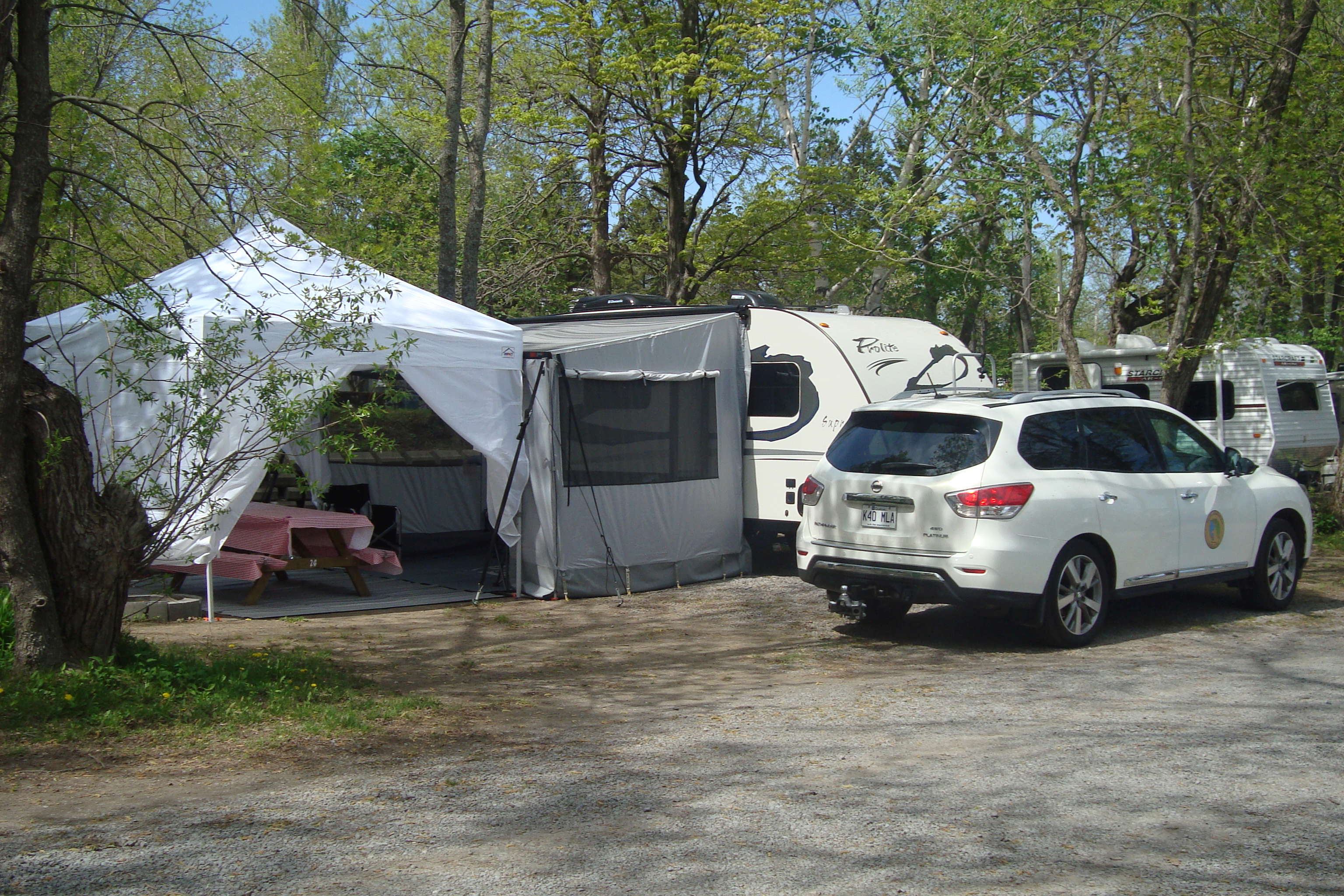 Camping de l'Île d'Orléans 2018 Dsc01014