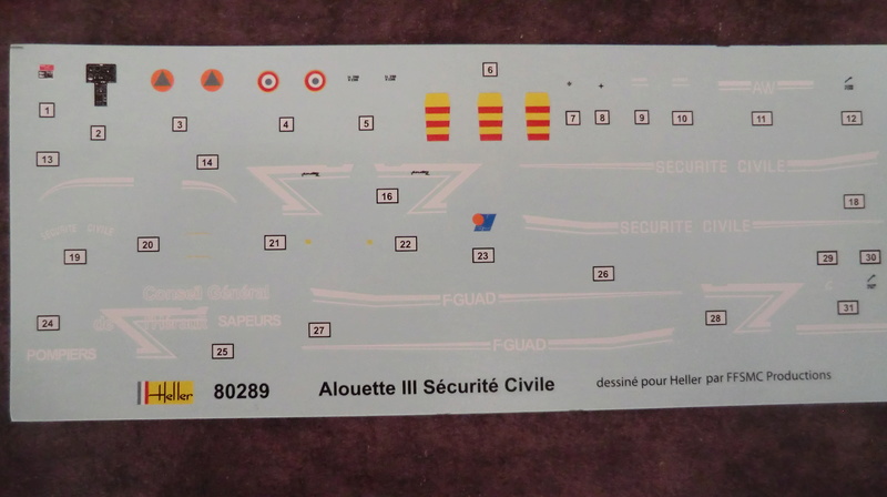 SUD AVIATION ALOUETTE III Sécurité Civile Réf 80289 Alouet18