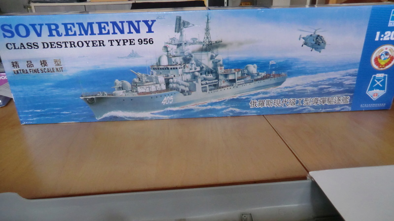 [TRUMPETER] destroyer classe type 956 SOVREMENNY 1/200ème Réf 03612 Noyl_y44