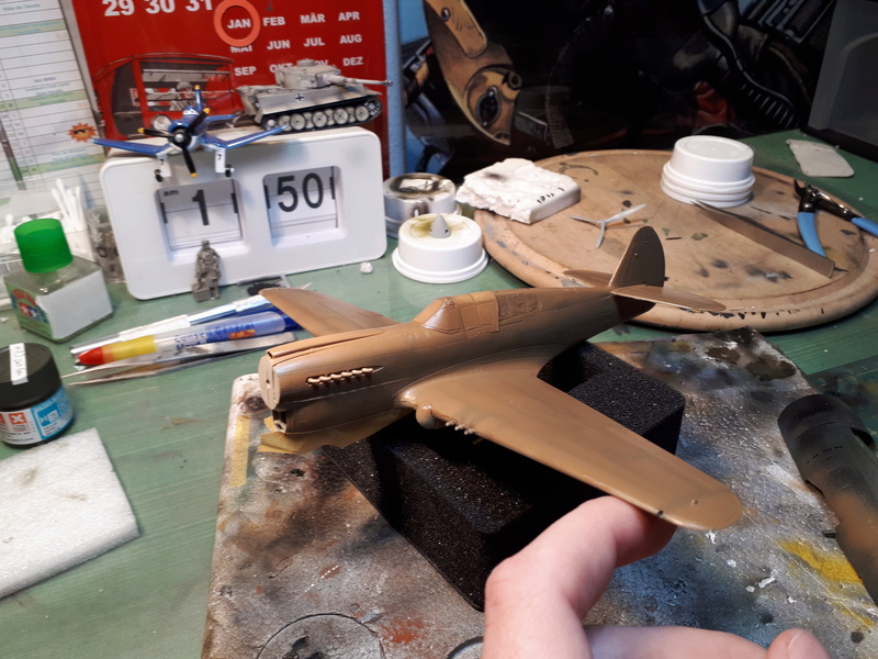 P40E / Italeri 1/48 20180124