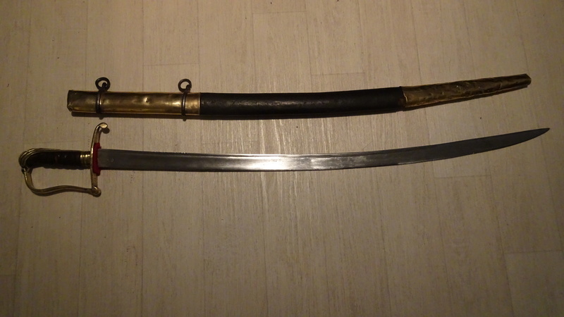 sabre de cavalerie XVIIIème Dsc01012