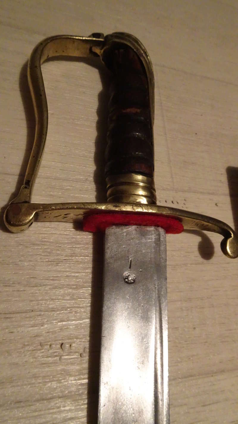 sabre de cavalerie XVIIIème Dsc01013