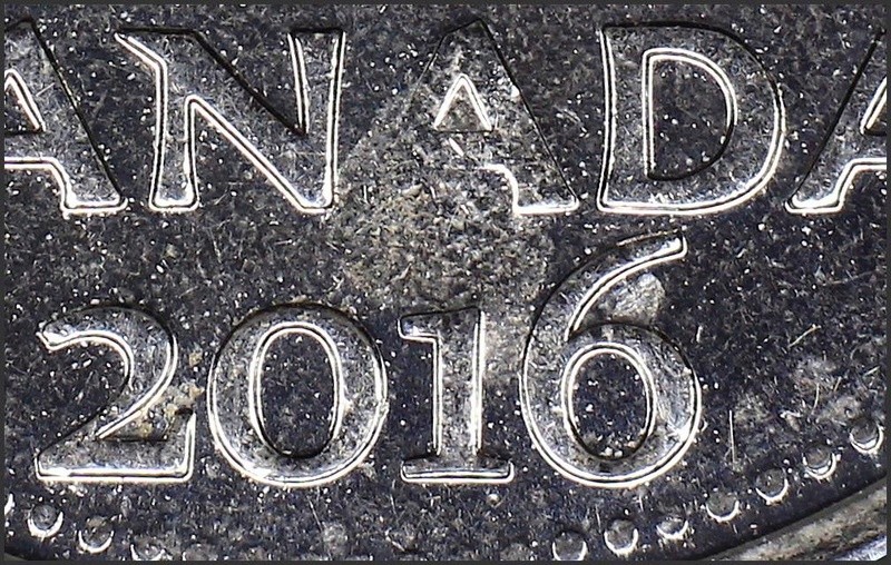 2016 - Frappe à travers graisse  Canada Numi_210