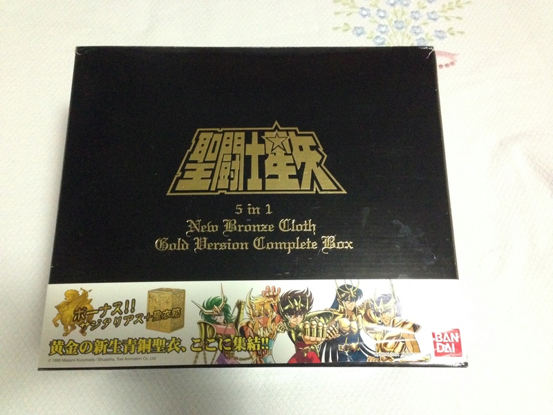 Saint Seiya Bandai Hk gold bronze complete set Img_7410